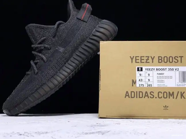 Yeezy 350 FU9007 Black Static - Adidas (Reflective) Boost V2 0621
